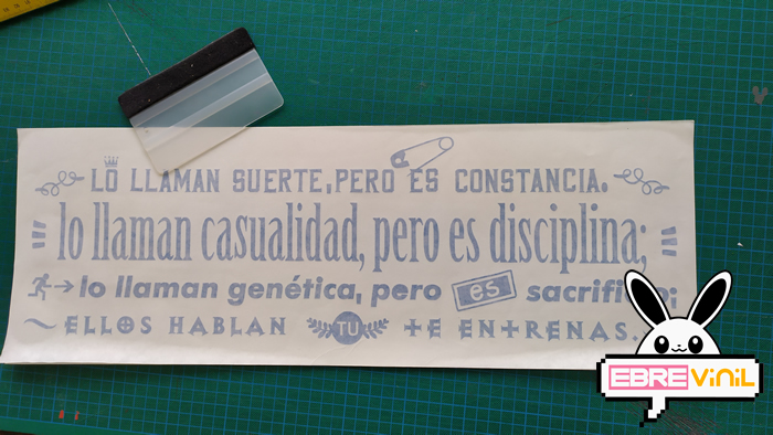Vinilos decorativos de frases positivas y motivacionales