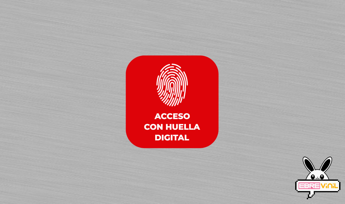 acceso huella digital vinilosadhesivos