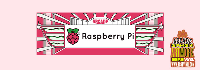 adhesivo marquesina BARTOP Raspberry Pi