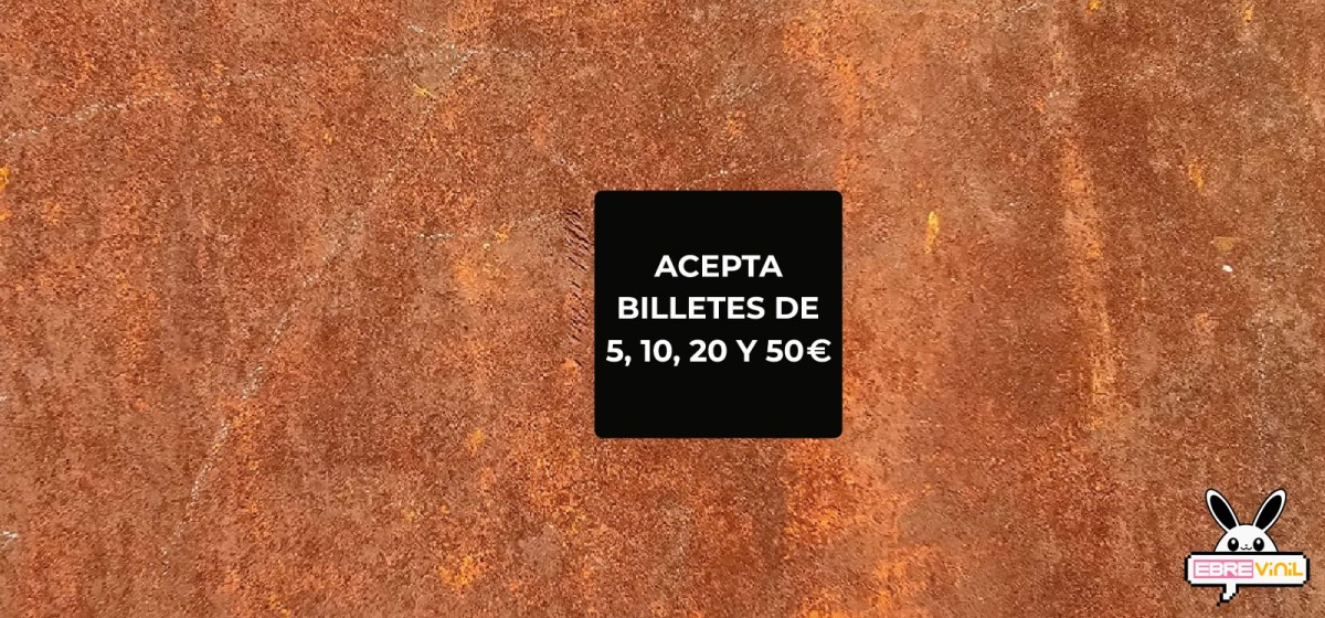 adhesivos monedero para maquinas de vending