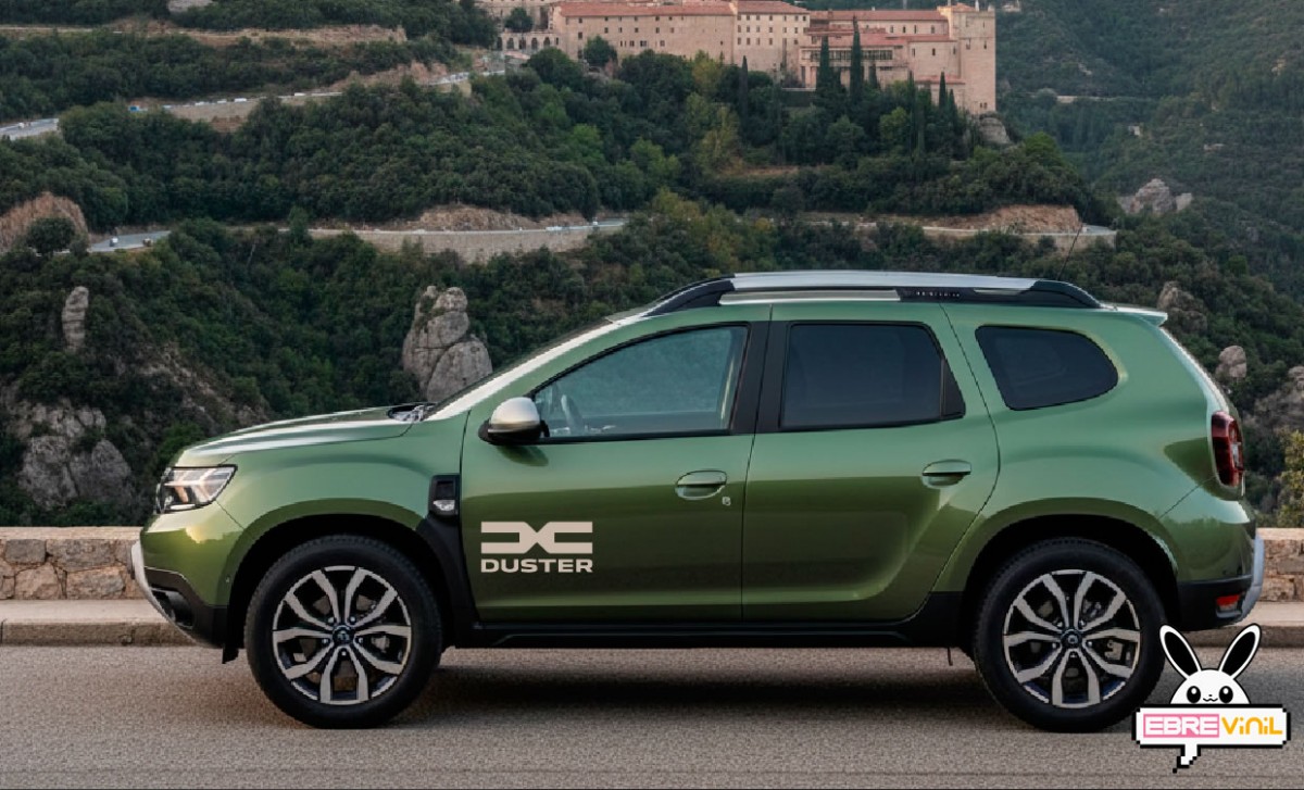adhesivo pegatina dacia duster