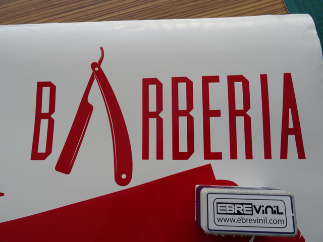 vinilo económico decoración barberías - venta vinilos barberías