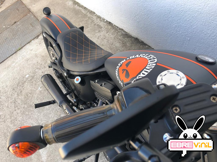 adhesivo vinilo harley davidson