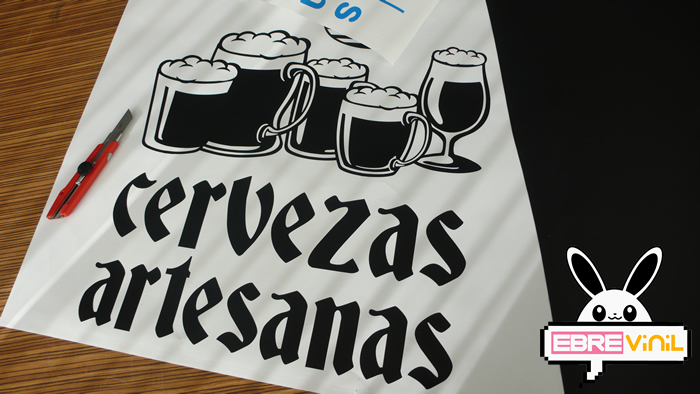 adhesivo vinilos cervezas artesanas