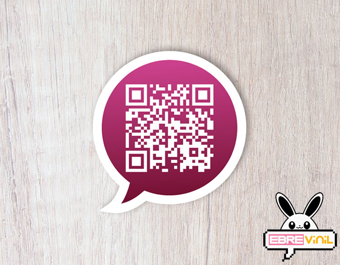 adhesivos codigo qr personalizado