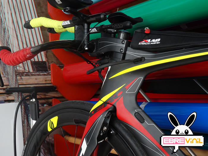adhesivos de vinilo para bicicletas bh carretera