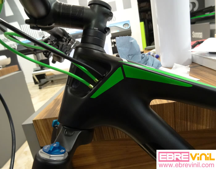 adhesivos pegatinas personalizadas cuadros bicicletas