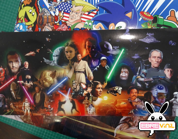 adhesivos personalizados videojuegos color