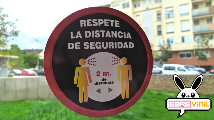venta vinilos decorativos para prevenir el coronavirus