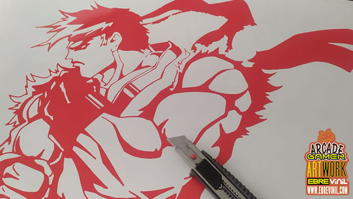 adhesivos street fighter