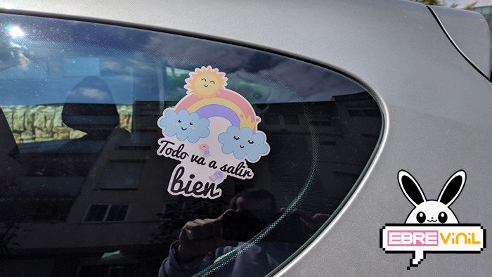 arcoiris vinilo decorativo infantil