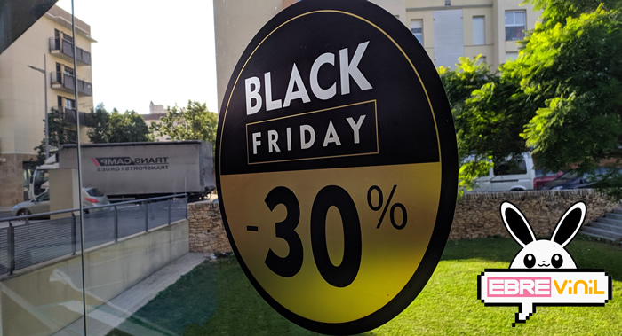 black friday escaparates vinilos