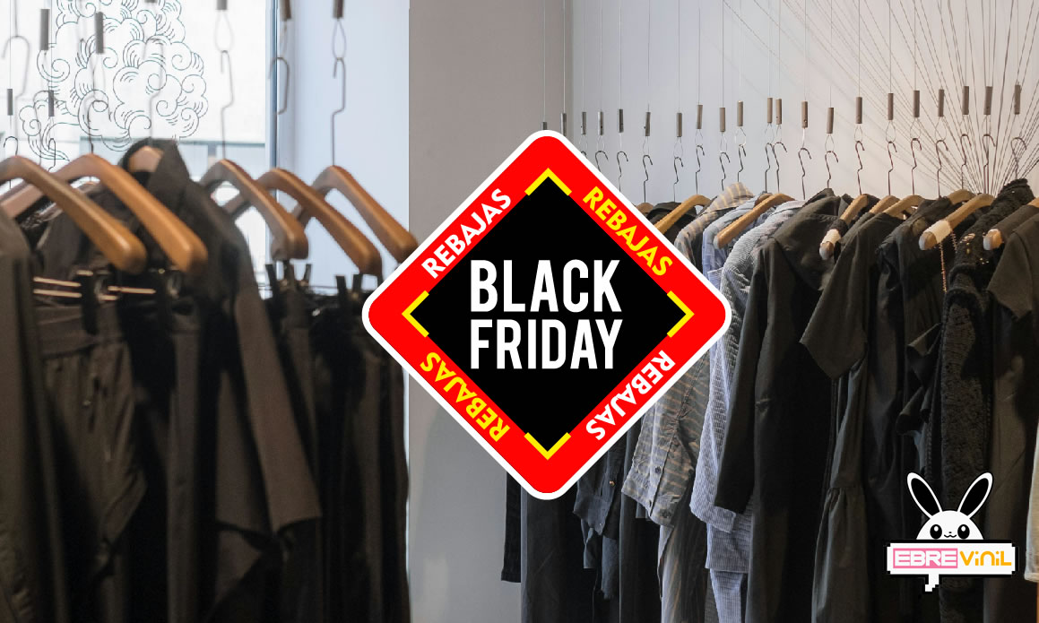 black friday vinilos decorativos para tiendas de ropa