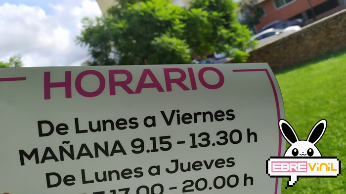 cartel horario tienda, cartel de horario para puerta de comercio