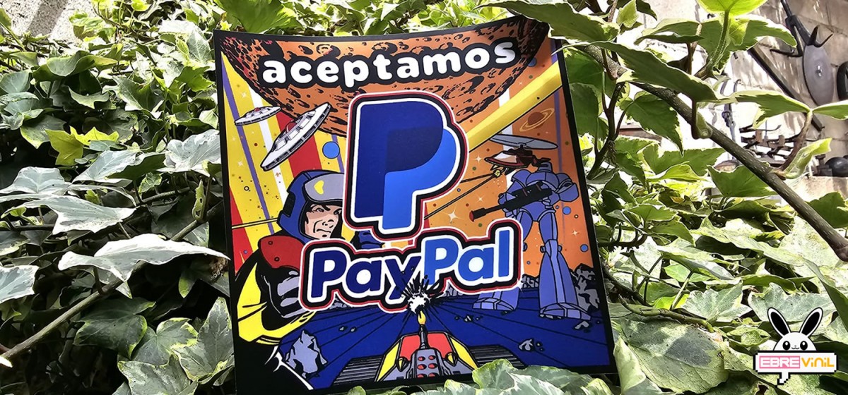 cartel se acepta pago por paypal