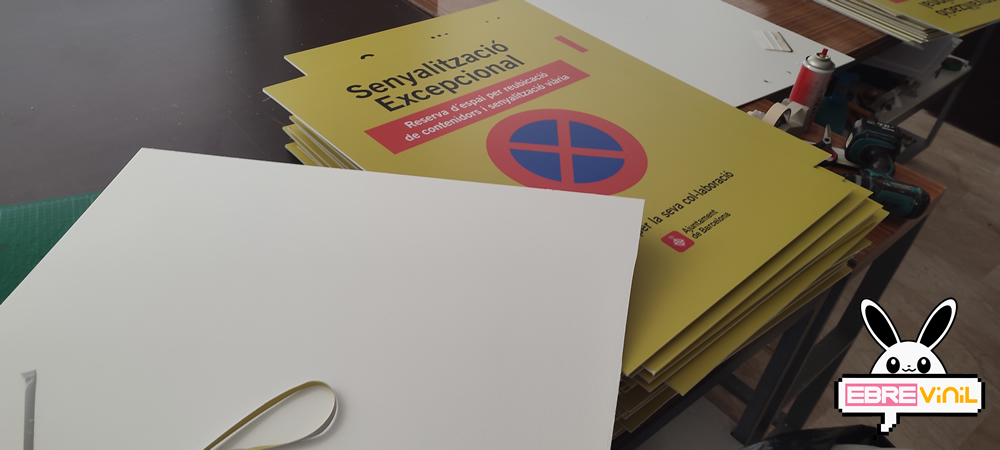 carteles pvc señalización excepcional