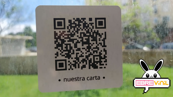 código qr carta restaurantes adhesivos