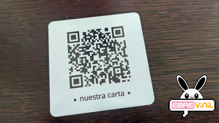 codigo qr carta restaurantes vinilos decorativos