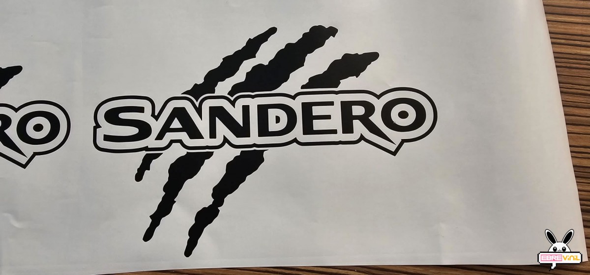 dacia sandero decoraciones en vinilo
