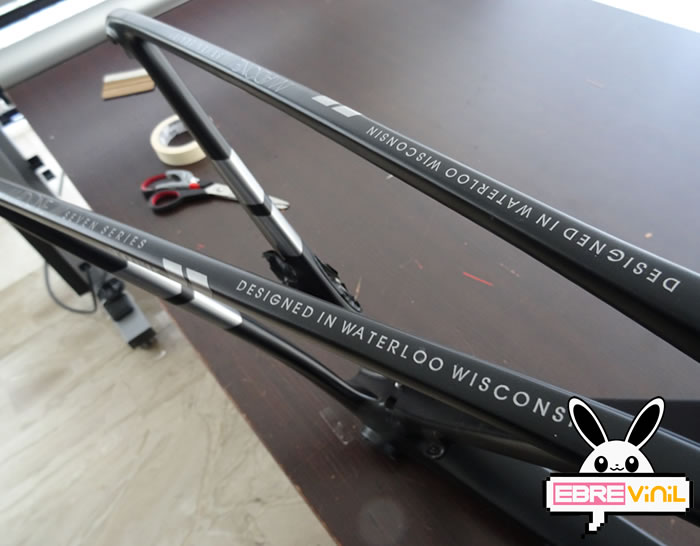 decoración bicicleta trek carbono vinilos