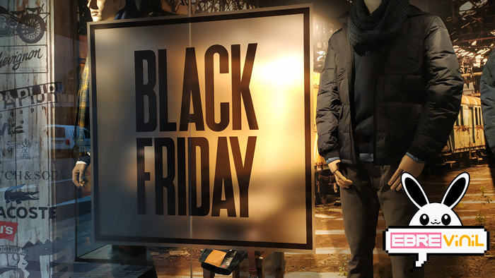 decoracion black friday tiendas de moda