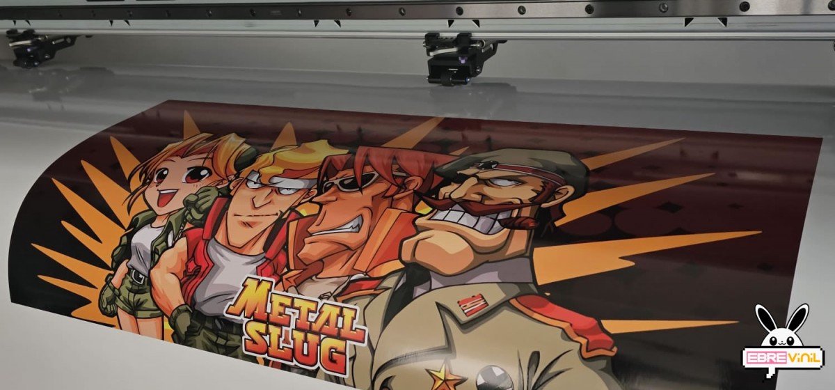 decoraciones BARTOP de metal slug