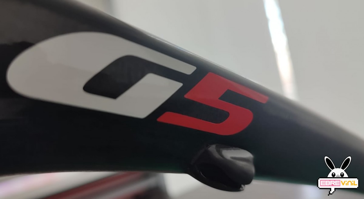 decoracones bicicleta BH carbono