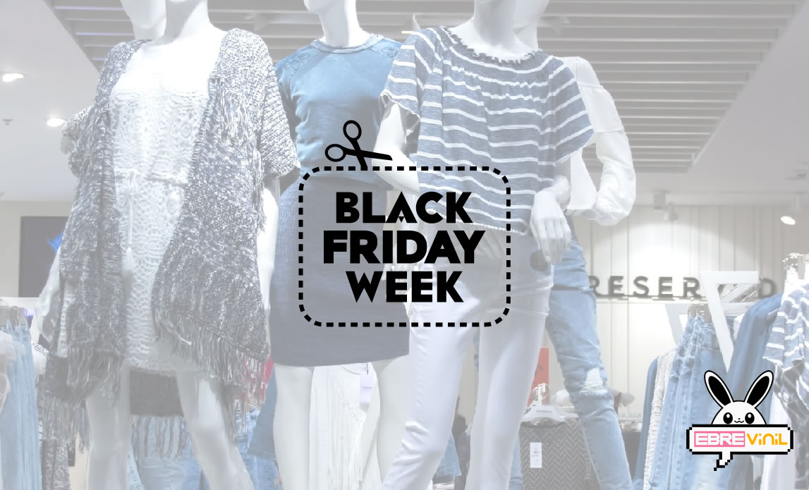 decoraciones escaparates black friday