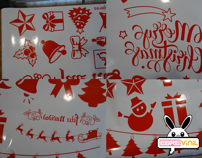 decoraciones navidad con vinilos decorativos