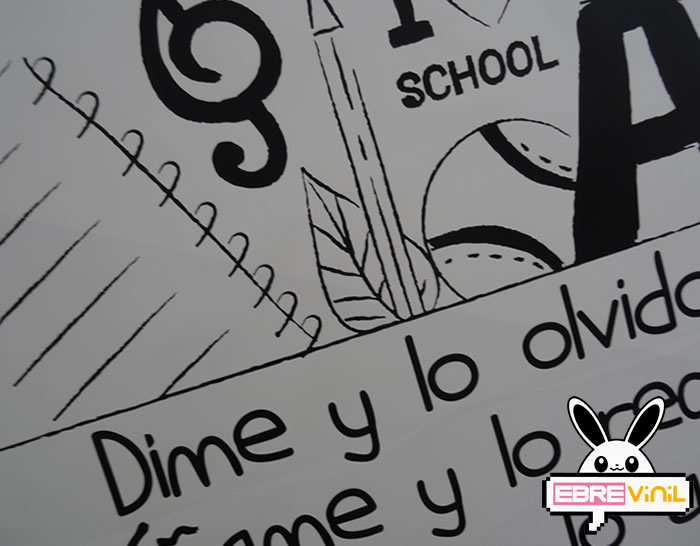 decoraciones vinilo adhesivo colegios ies institutos