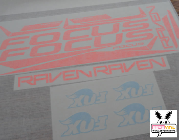 decoraciones vinilo focus raven personalizadas
