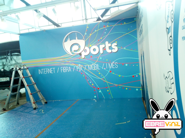 decoraciones vinilo impreso para eventos