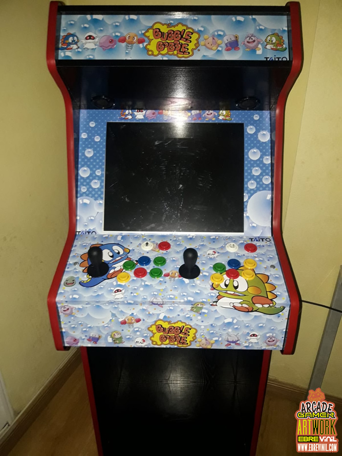decorar BARTOP arcade vinilos