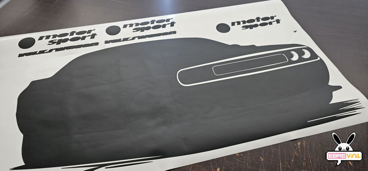 dodge challenger vinilo decorativo