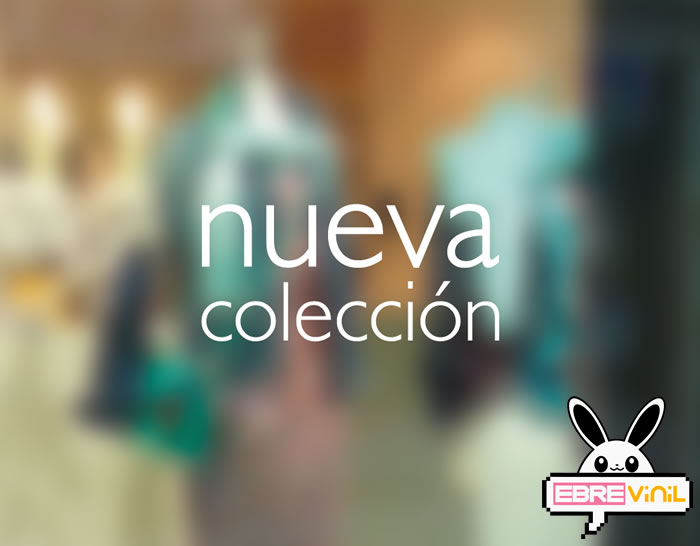 escaparates nueva colección, vinilos decorativos