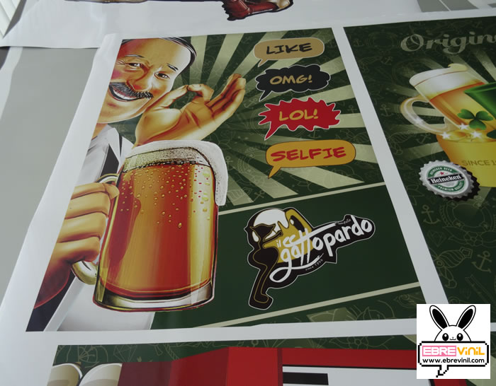 estilos diferentes para decorar un bar, restaurante, tasca, cafetería con vinilos