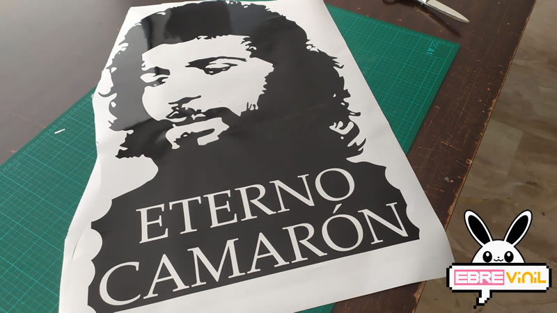 eterno camaron vinilo-decorativo