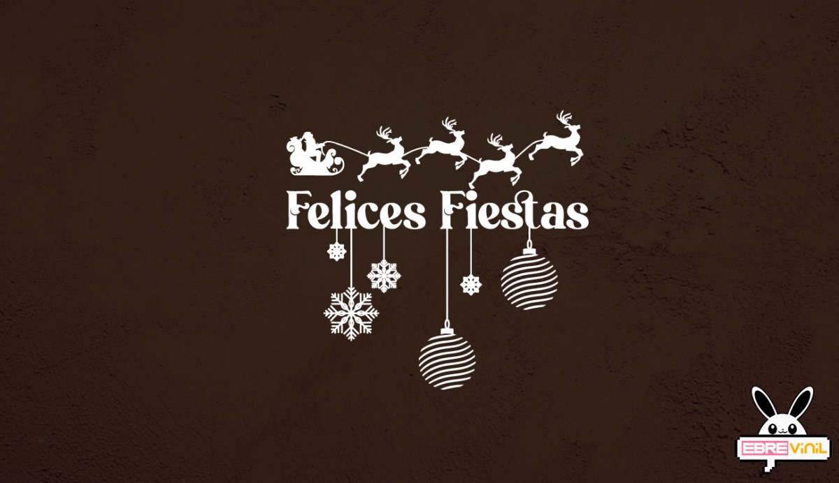 felices fiestas vinilos adhesivos navidad