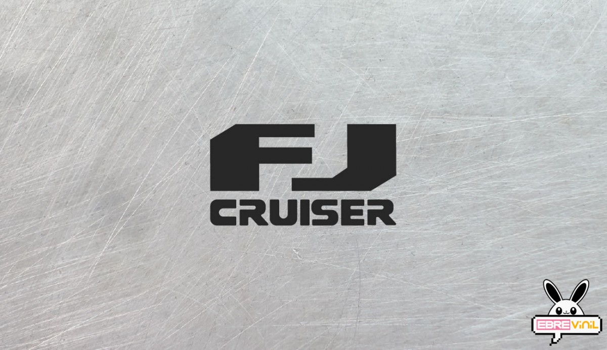 fj cruiser toyota vinilo adhesivo