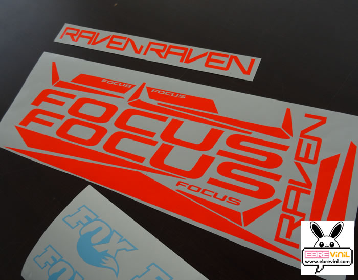 focus raven pegatinas personalizadas
