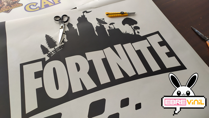 fortnite vinilo decorativo de pared