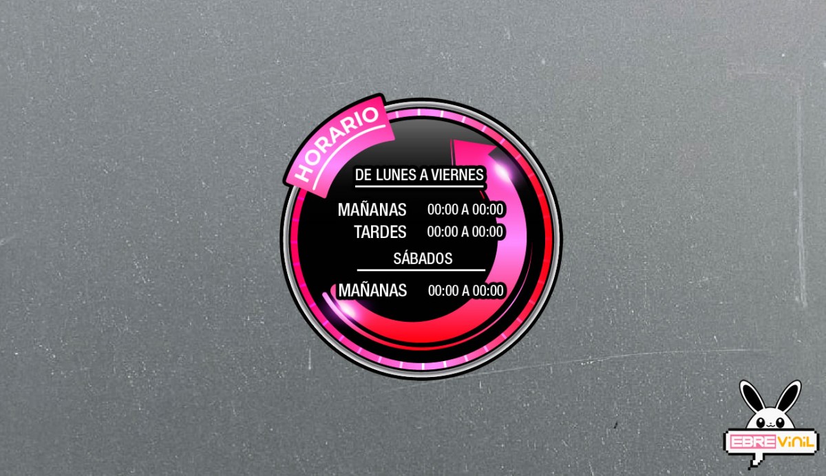 horarios personalizados para tiendas