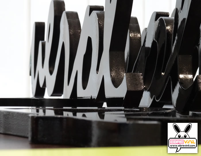 letras corpóreas económicas PVC