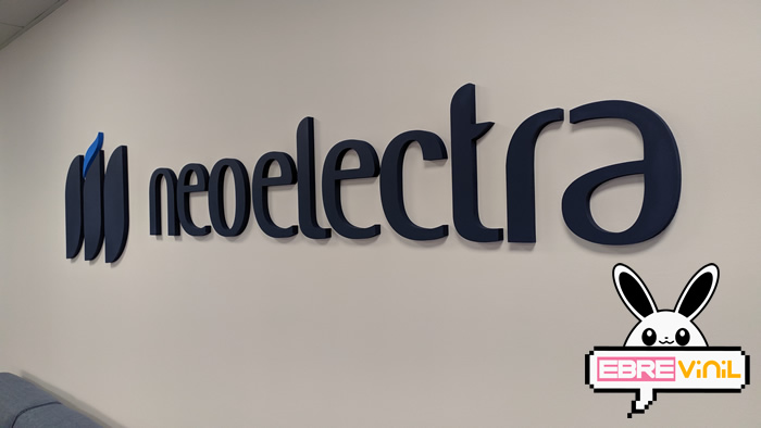 letras corpóreas PVC relieve, vinilo