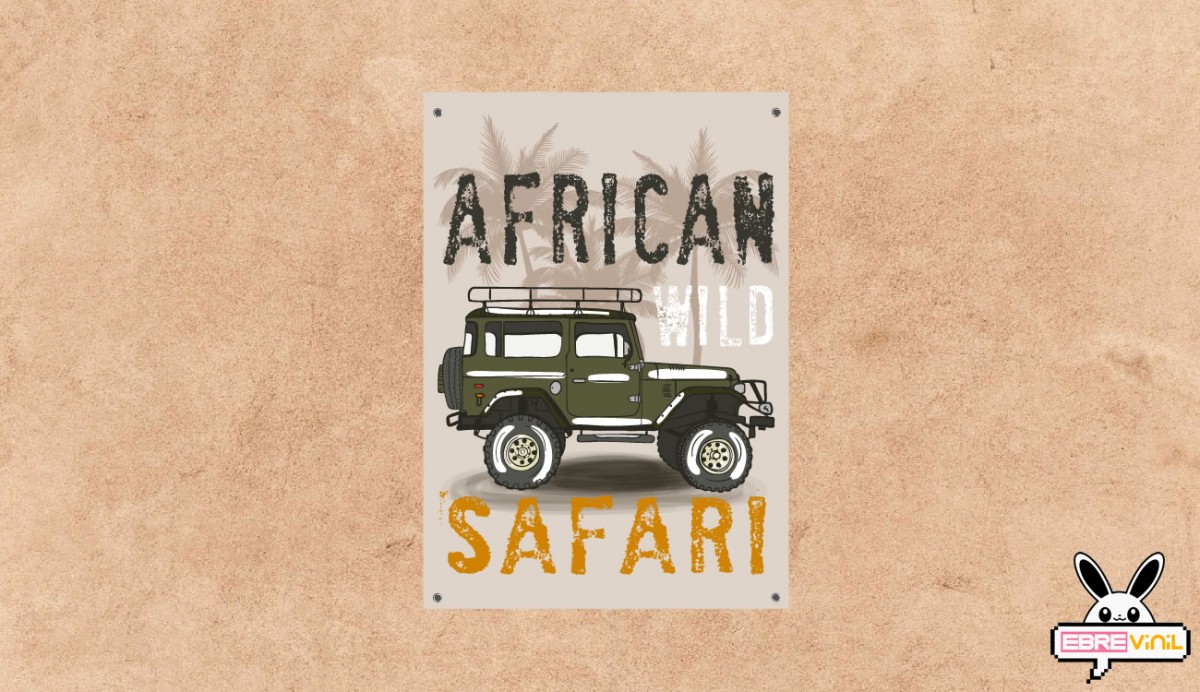 lonas personalizadas pancartas estilo vintage