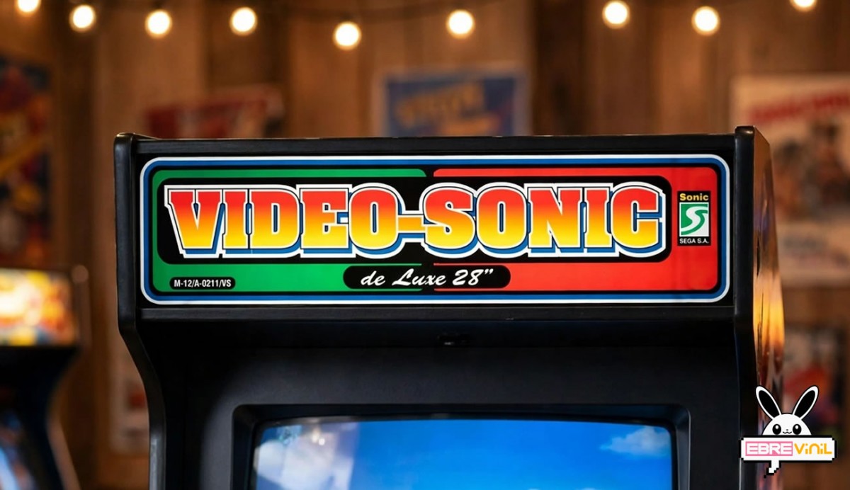 Detalle de vinilo impreso para marquesina arcade con diferentes opciones de acabado y alta definición de colores