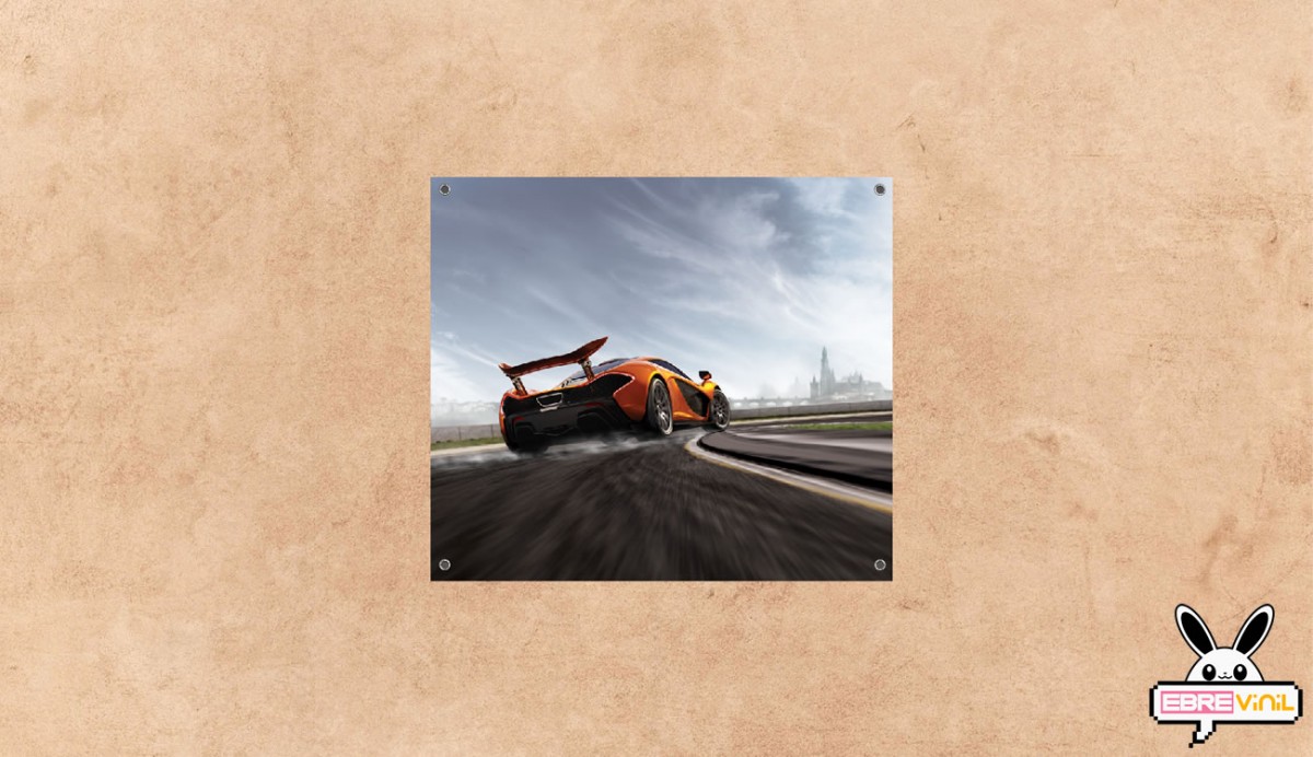 mclaren lona impresa