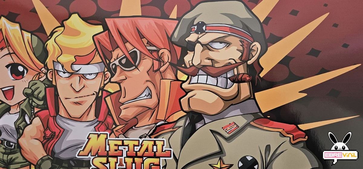 metal slug vinilos panel de control