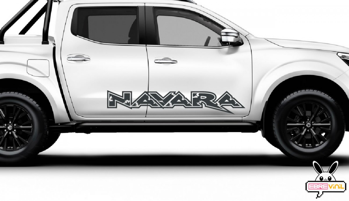 pegatina nissan navara