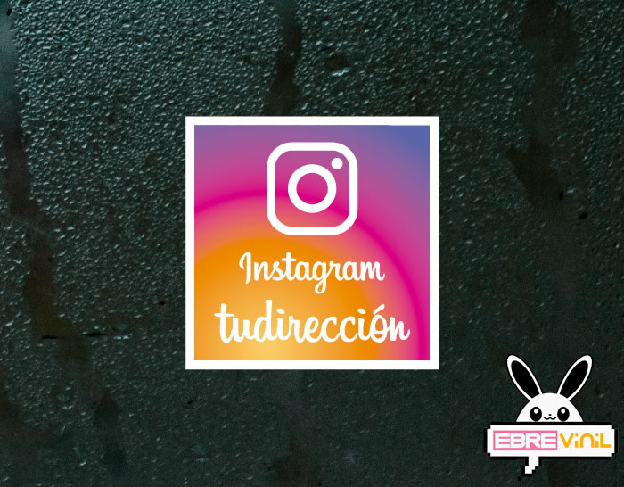 pegatina instagram personalizada